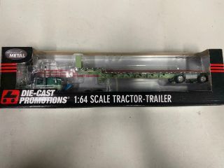 Dcp 33236 " Lcmb " Kenworth W900 Flatbed 1:64 Die - Cast Promotions First Gear