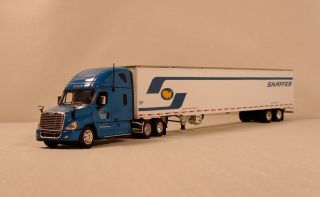 Dcp 1/64 Freightliner Cascadia,  Reefer Shaffer Trucking Htf Diecast Promotions