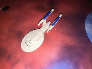 Star Trek Micro Machines Future Uss Enterprise 1701 - E Space Wars Ship Rare