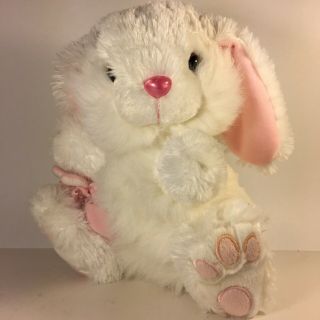 Dan Dee Bunny Rabbit Plush White Hoppy Hopster Stuffed Toy Easter Huge 24 " Large