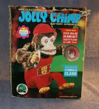 Vintage Jolly Chimp Multi - Action,  Battery Operated
