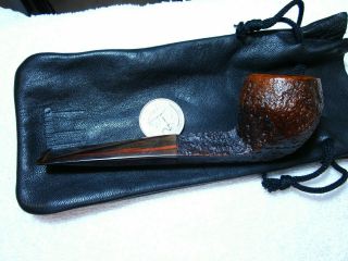 Dunhill Estate Cumberland 4104 Pipe,  with Pouch,  Cleaned & Ready to Smoke 2