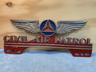 Civil Air Patrol License Plate Topper