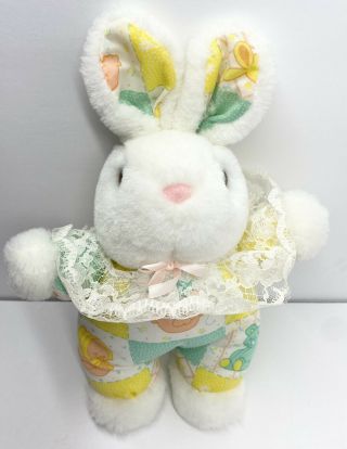 Vintage Dan Dee Bunny Stuffed Animal Rabbit Plush Dandee Cute You