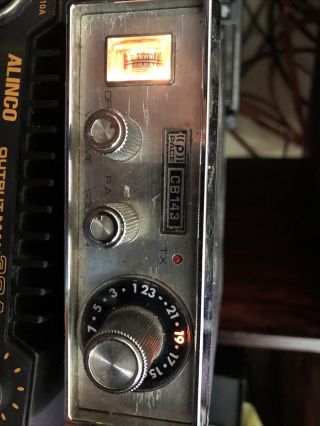 Vintage Pace Cb153 Cb Radio.  Full Output.  Good Receive.  Needs Mic.