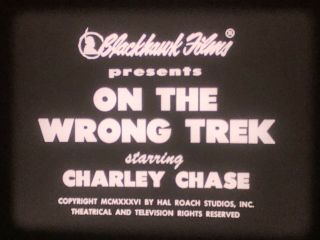 16mm Film Tv Short: On The Wrong Trek (1936) Comedy