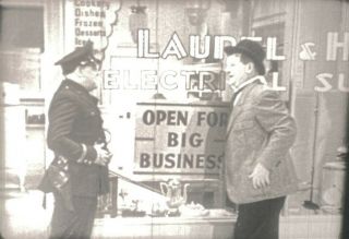 16mm Film Short Tit For Tat Laurel & Hardy (1935) W/ Sound Blackhawk Films