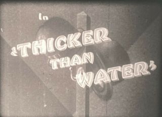 16mm Film Short Thicker Than Water Laurel And Hardy Comedy Short (1935)