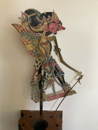 Antique/vintage Indonesian Shadow Puppet Wayang Kulit